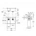 Набор Grohe мойка кухонная K700U 31576SD0 + дозатор для моющего средства Contemporary 40536000