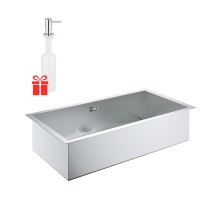 Набор Grohe мойка кухонная K700 31580SD0 + дозатор для моющего средства Contemporary 40536000