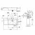 Набор Grohe мойка кухонная K1000 31582SD0 + дозатор для моющего средства Contemporary 40536000