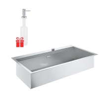 Набор Grohe мойка кухонная K800 31586SD0 + дозатор для моющего средства Contemporary 40536000