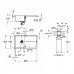 Набор Grohe мойка кухонная K400 31640AT0 + дозатор для моющего средства Contemporary 40536000