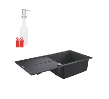 Набор Grohe мойка кухонная K400 31641AP0 + дозатор для моющего средства Contemporary 40536000