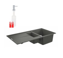 Набор Grohe мойка кухонная K400 31642AT0 + дозатор для моющего средства Contemporary 40536000