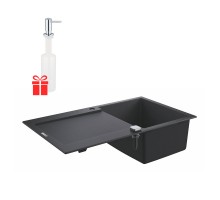 Набор Grohe мойка кухонная K500 31644AP0 + дозатор для моющего средства Contemporary 40536000