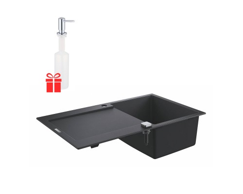 Набор Grohe мойка кухонная K500 31644AP0 + дозатор для моющего средства Contemporary 40536000