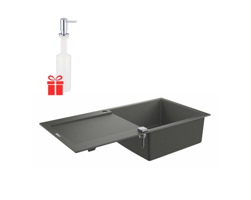 Набор Grohe мойка кухонная K500 31645AT0 + дозатор для моющего средства Contemporary 40536000