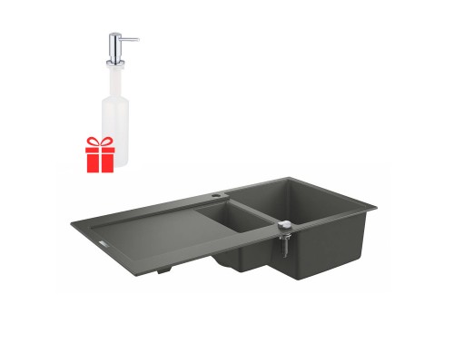 Набор Grohe мойка кухонная K500 31646AT0 + дозатор для моющего средства Contemporary 40536000