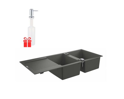 Набор Grohe мойка кухонная K500 31647AT0 + дозатор для моющего средства Contemporary 40536000