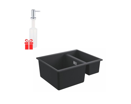 Набор Grohe мойка кухонная K500 31648AP0 + дозатор для моющего средства Contemporary 40536000