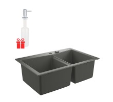 Набор Grohe мойка кухонная K700 31657AT0 + дозатор для моющего средства Contemporary 40536000
