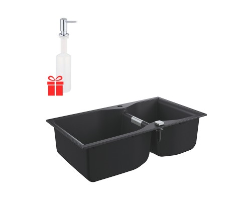 Набор Grohe мойка кухонная K700 31658AP0 + дозатор для моющего средства Contemporary 40536000