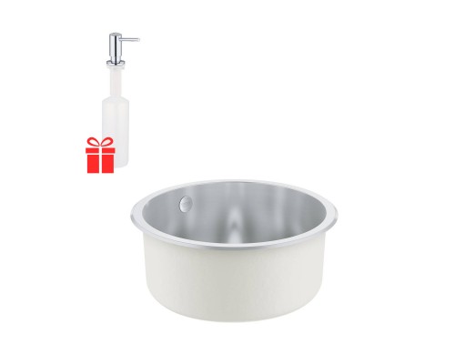 Набор Grohe мойка кухонная K200 31720SD0 + дозатор для моющего средства Contemporary 40536000