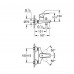 Смеситель для ванны Grohe BauEdge 23756000