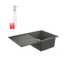 Набор Grohe мойка кухонная K400 31639AT0 + дозатор для моющего средства Contemporary 40536000