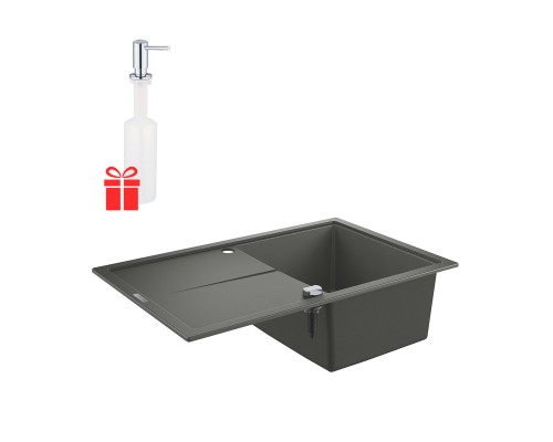 Набор Grohe мойка кухонная K400 31639AT0 + дозатор для моющего средства Contemporary 40536000