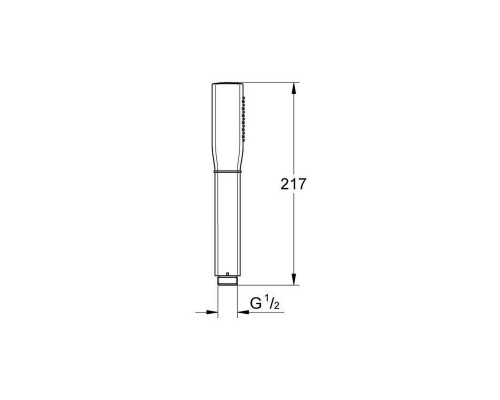 Лейка для ручного душа Grohe Grandera 26037IG0