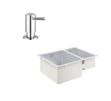 Набор Grohe мойка кухонная K700U 31577SD1 + дозатор для моющего средства Contemporary 40536000
