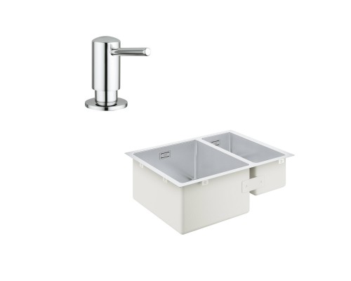Набор Grohe мойка кухонная K700U 31577SD1 + дозатор для моющего средства Contemporary 40536000