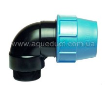 Уголок компрессионный 40х1" Н Unidelta